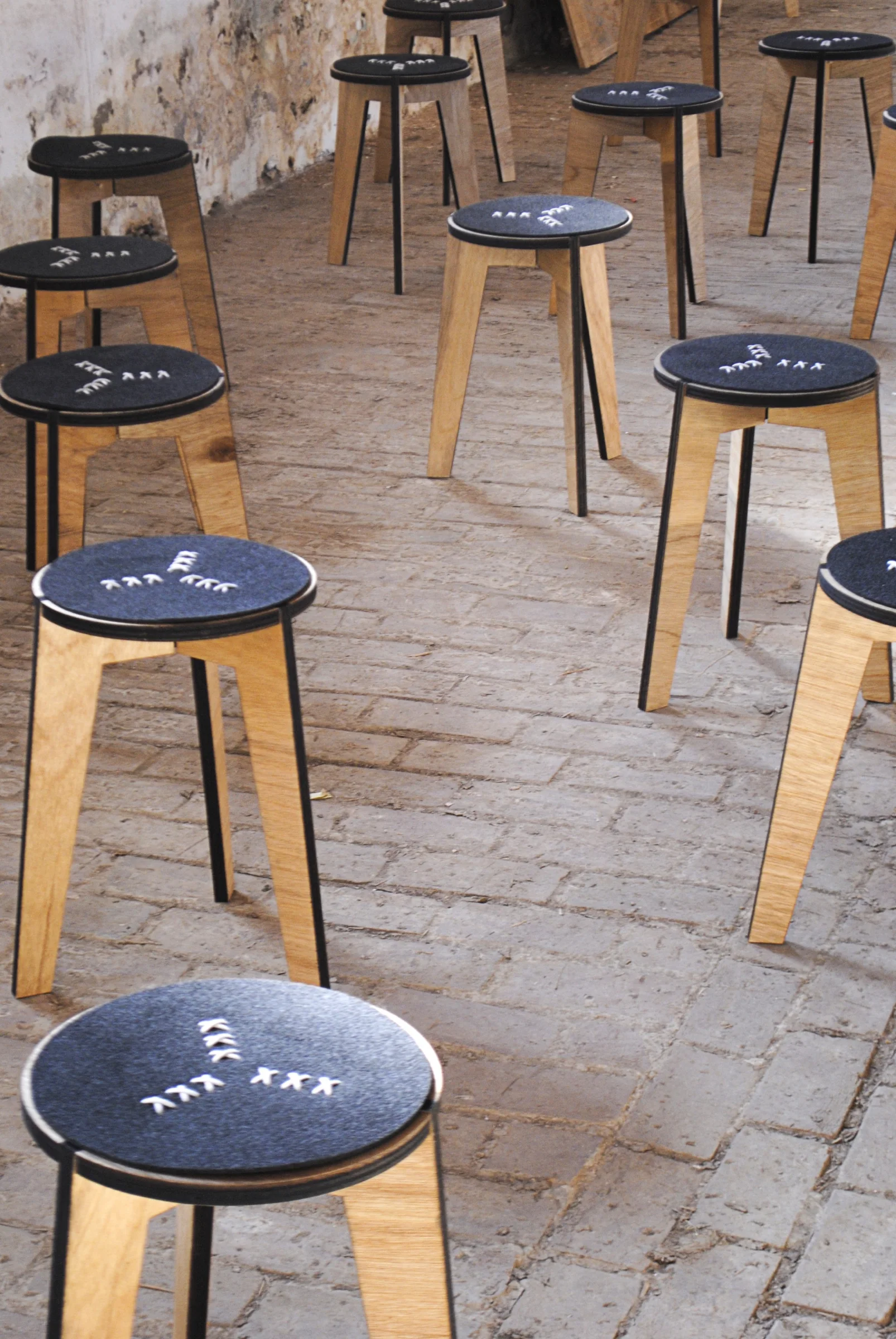 MICH STOOL by Stal Collectief
