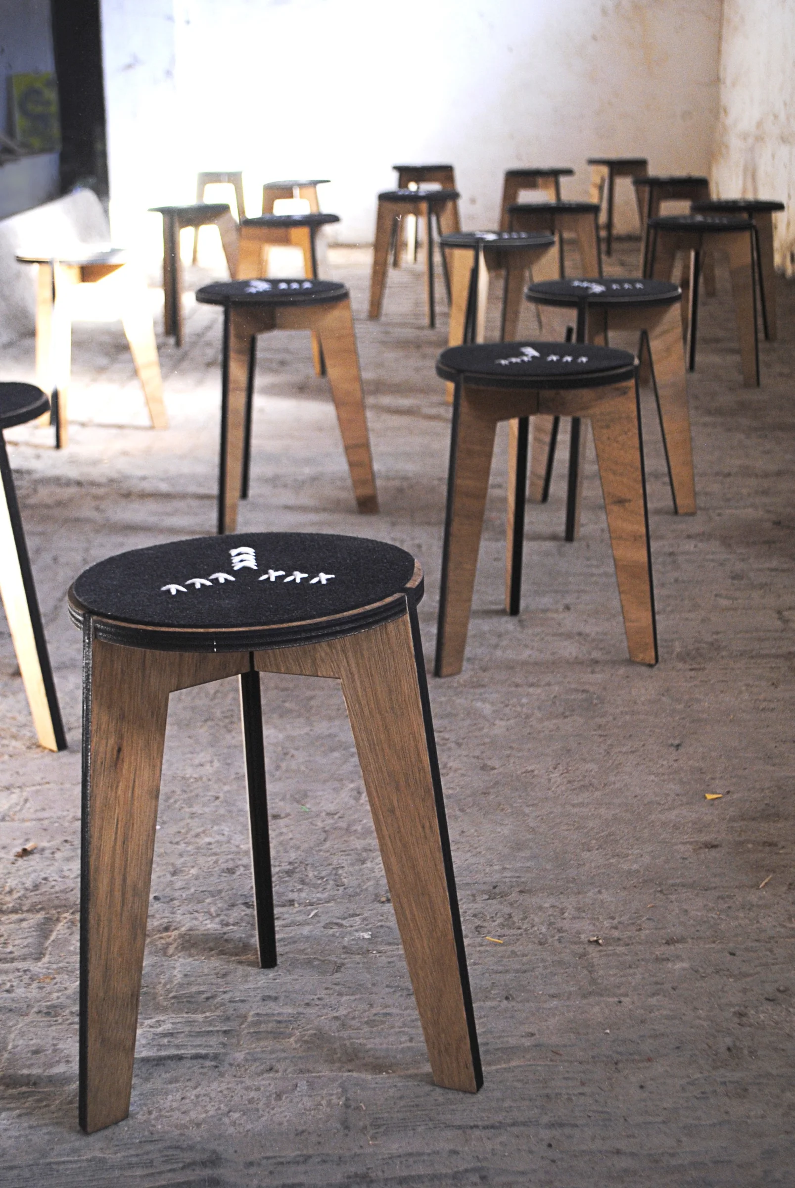 MICH STOOL by Stal Collectief